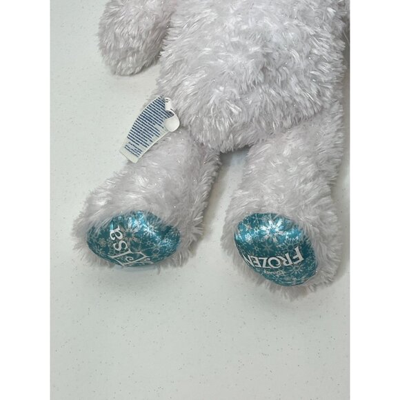 Build A Bear Frozen Elsa Plush 16” Teddy Bear White Disney - Picture 11 of 12